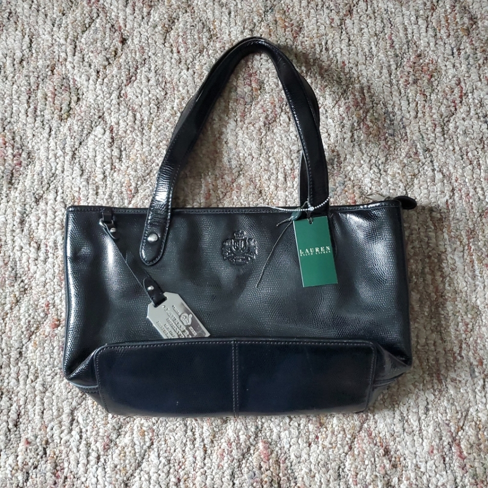 Lauren Ralph Lauren Newton Shopper Bag (defects)